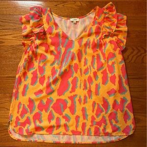 Umgee Colorful Blouse